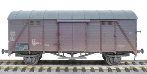 Exact-Train EX22070 - H0 - Gedeckter Güterwagen Glm, Bremen, DB, Ep. IV